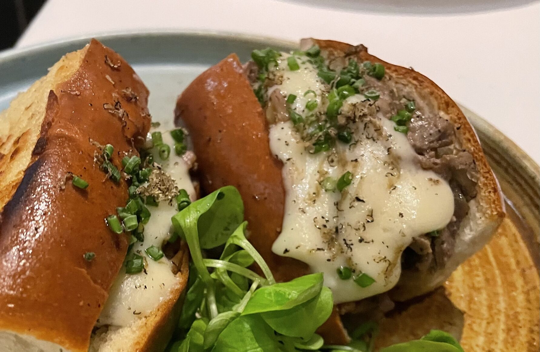 B Prime Waygu Cheesesteak